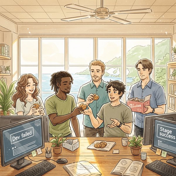 The cookie story: when build failures became sweet accountability